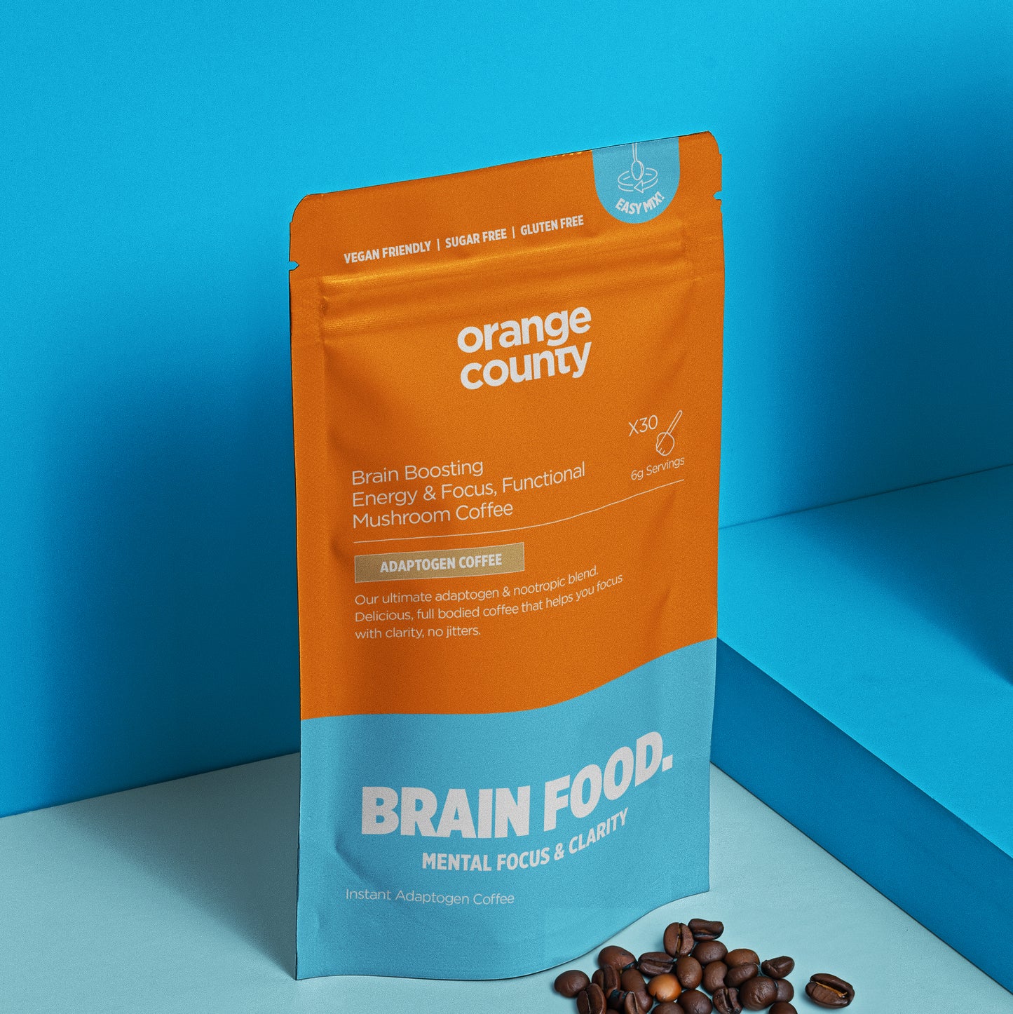 Orange County BRAIN FOOD. Focus Coffee | 200g